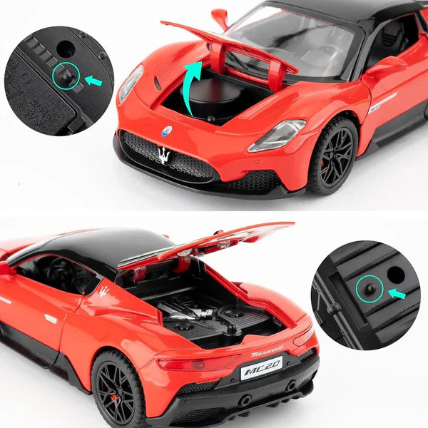 Maserati Mc20 - Diecast Metal Car - Scale 1:32
