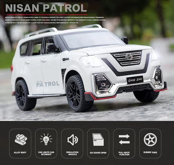 Nissan Patrol - Diecast Metal Car - Scale 1:24