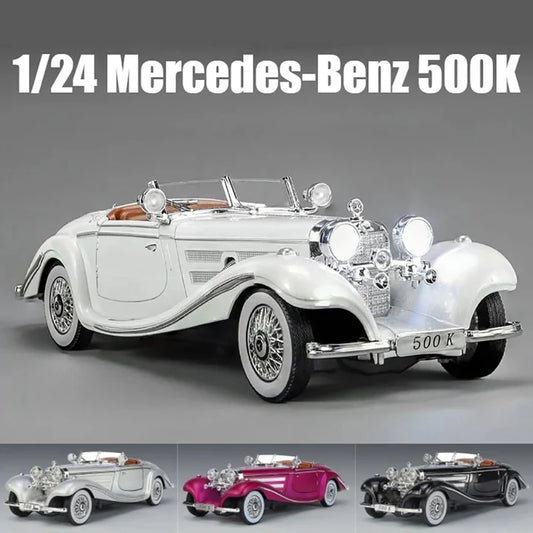 1936 Mercedes-Benz 500K Type Special roadster diecast scale model collectible car