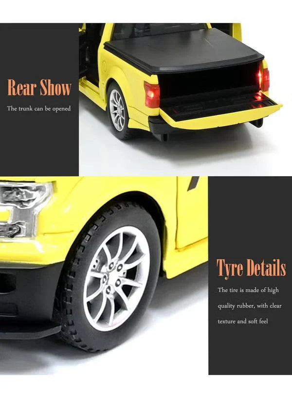 Raptor F-150 Pick Up - Diecast Metal Car - Scale 1:24