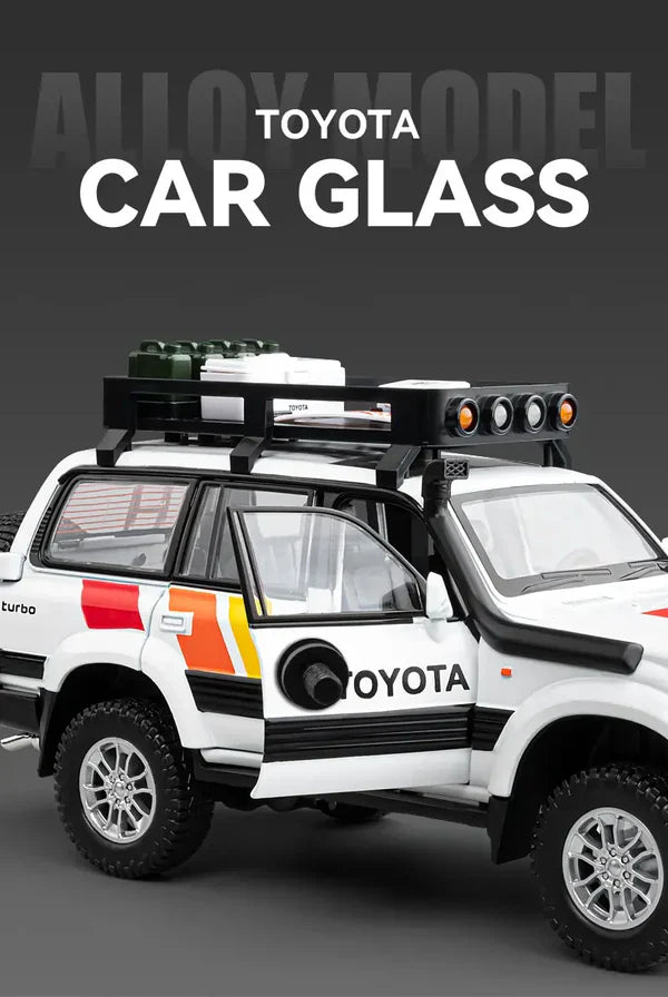 Toyota Land Cruiser LC80 - Diecast Metal Car - Scale 1:24