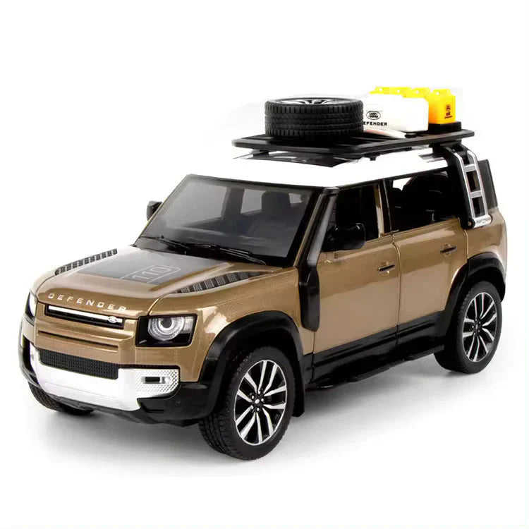 Land Rover Defender Outdoor Edition - Diecast Metal Car - Scale 1:32