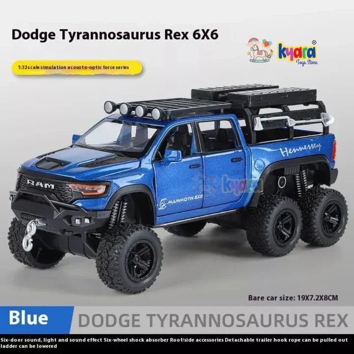 RAM PICKUP TRUCK RV - Diecast Metal Car - Scale 1:32