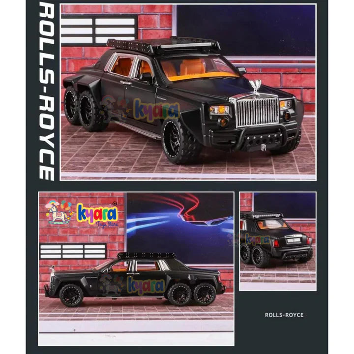 Rolls Royce Phantom 6x6 Sports - Diecast Metal Car - Scale 1:32