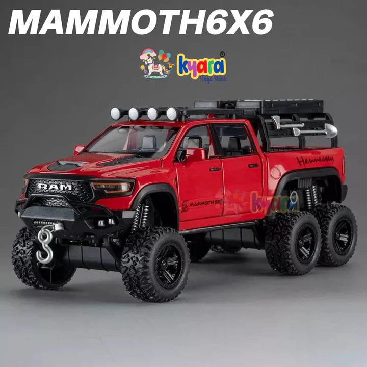 RAM PICKUP TRUCK RV - Diecast Metal Car - Scale 1:32